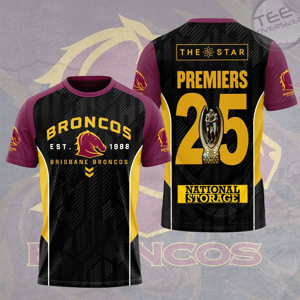Best sellers Brisbane Broncos T shirt 02