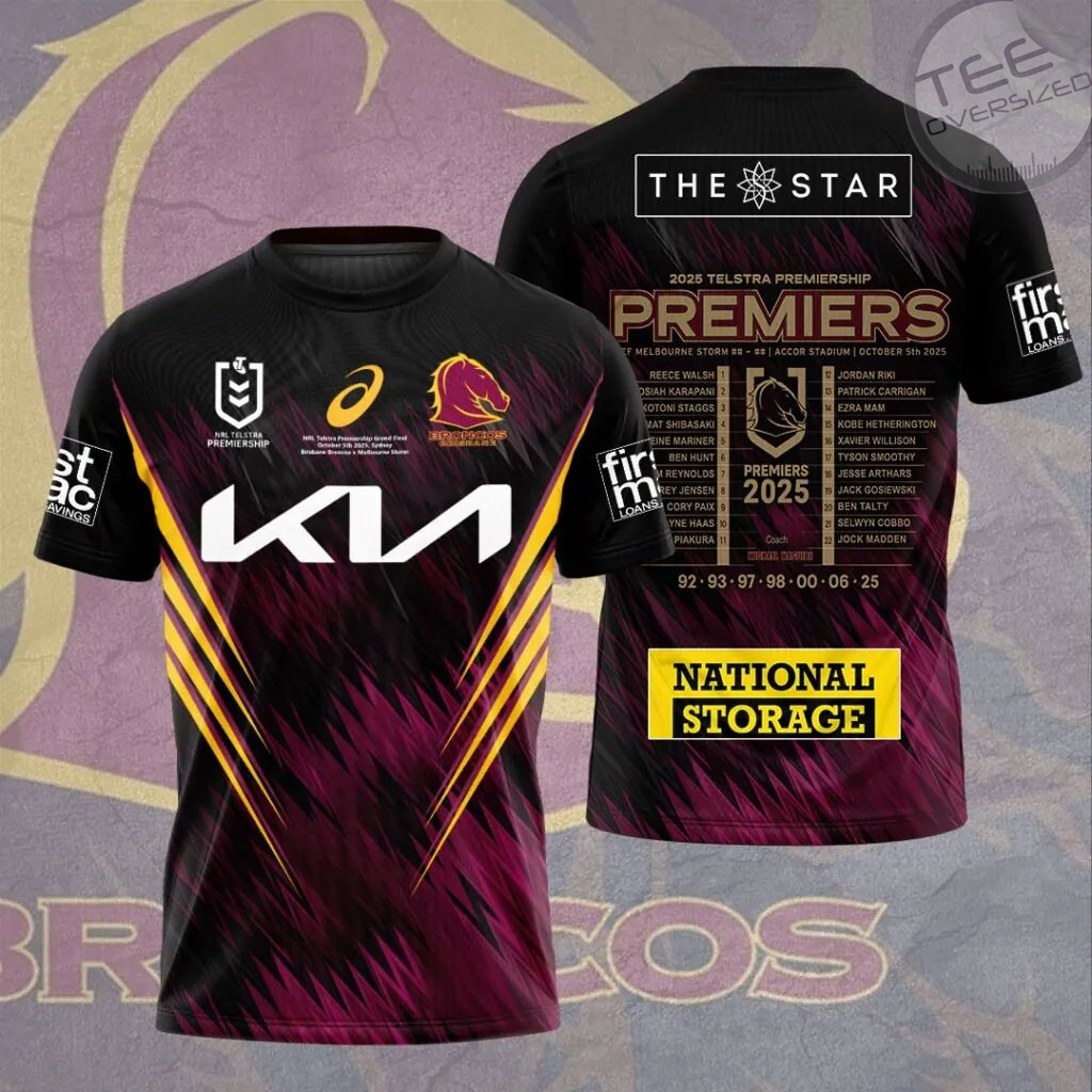Best sellers Brisbane Broncos T shirt 09