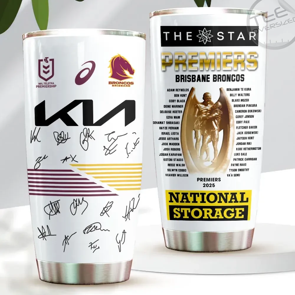 Best sellers Brisbane Broncos Tumbler Cup 06
