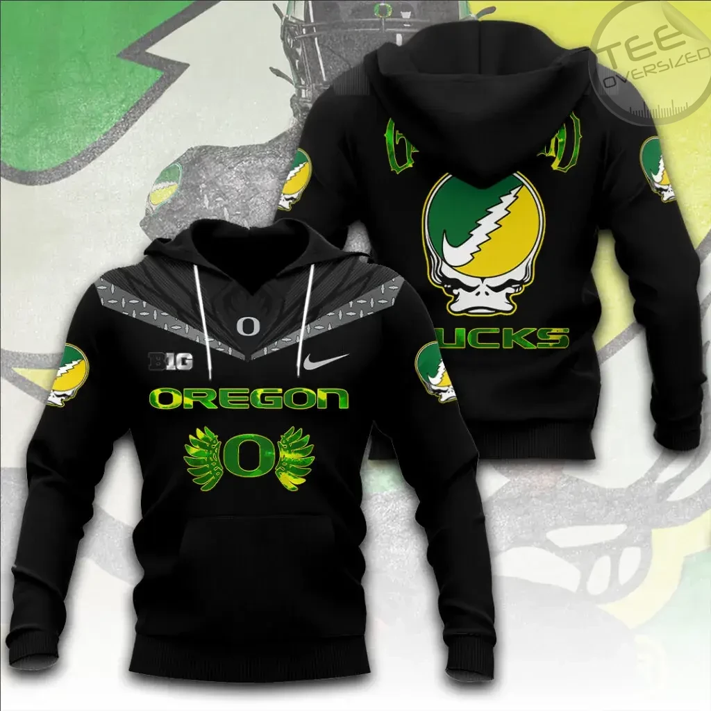 Best sellers Oregon Ducks Football Hoodie 01