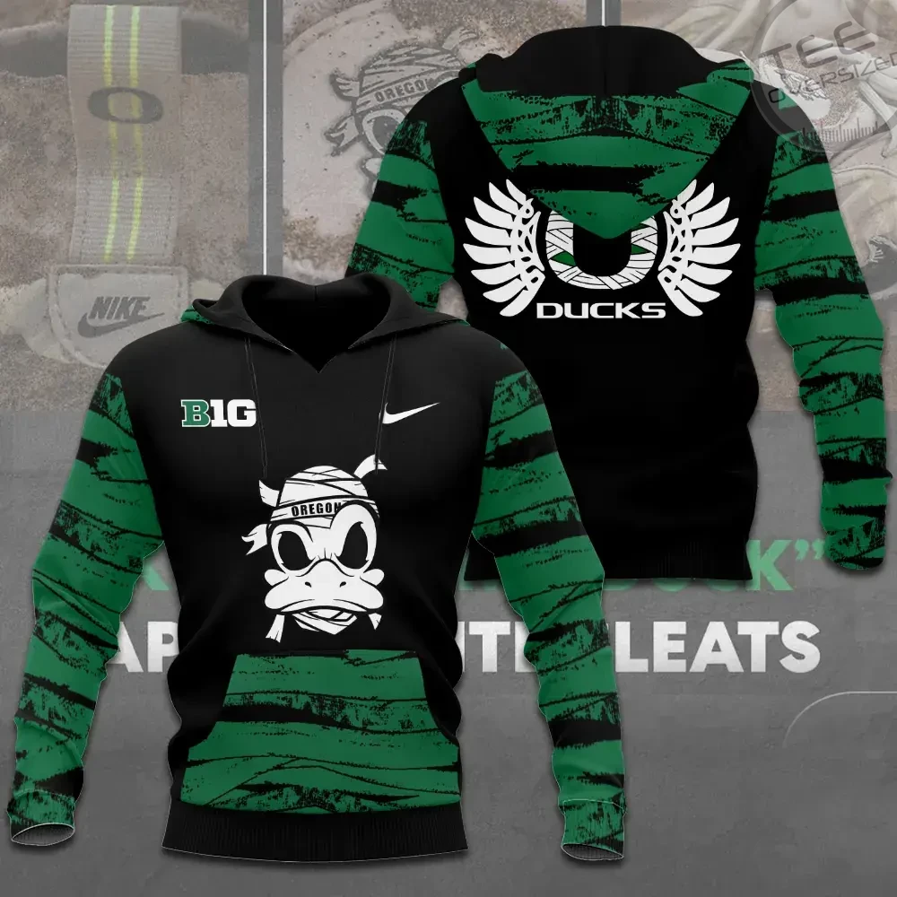 Best sellers Oregon Ducks Football Hoodie 03