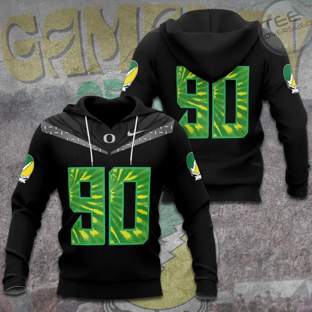 Best sellers Oregon Ducks Football Hoodie 05
