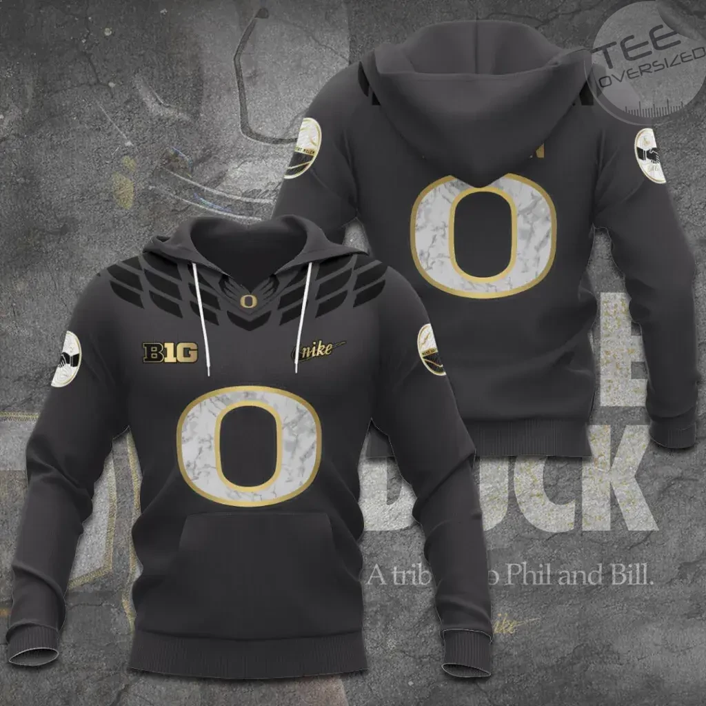 Best sellers Oregon Ducks Football Hoodie 07