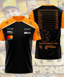 McLaren 2025 Constructors Championship T shirt 09