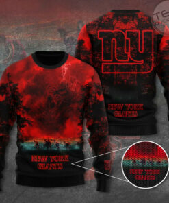 New York Giants x Stranger Things Ugly Sweater