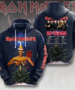 Best sellers Iron Maiden 50th Anniversary Hoodie 05