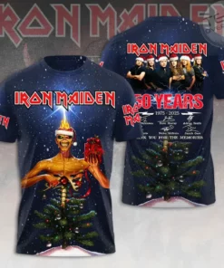 Best sellers Iron Maiden 50th Anniversary T shirt 06