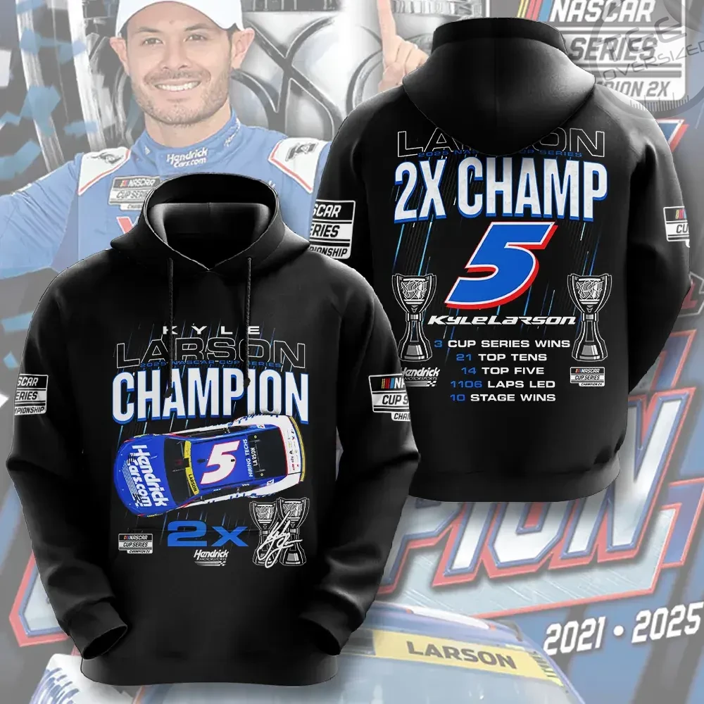 Best sellers Kyle Larson Hoodie 04