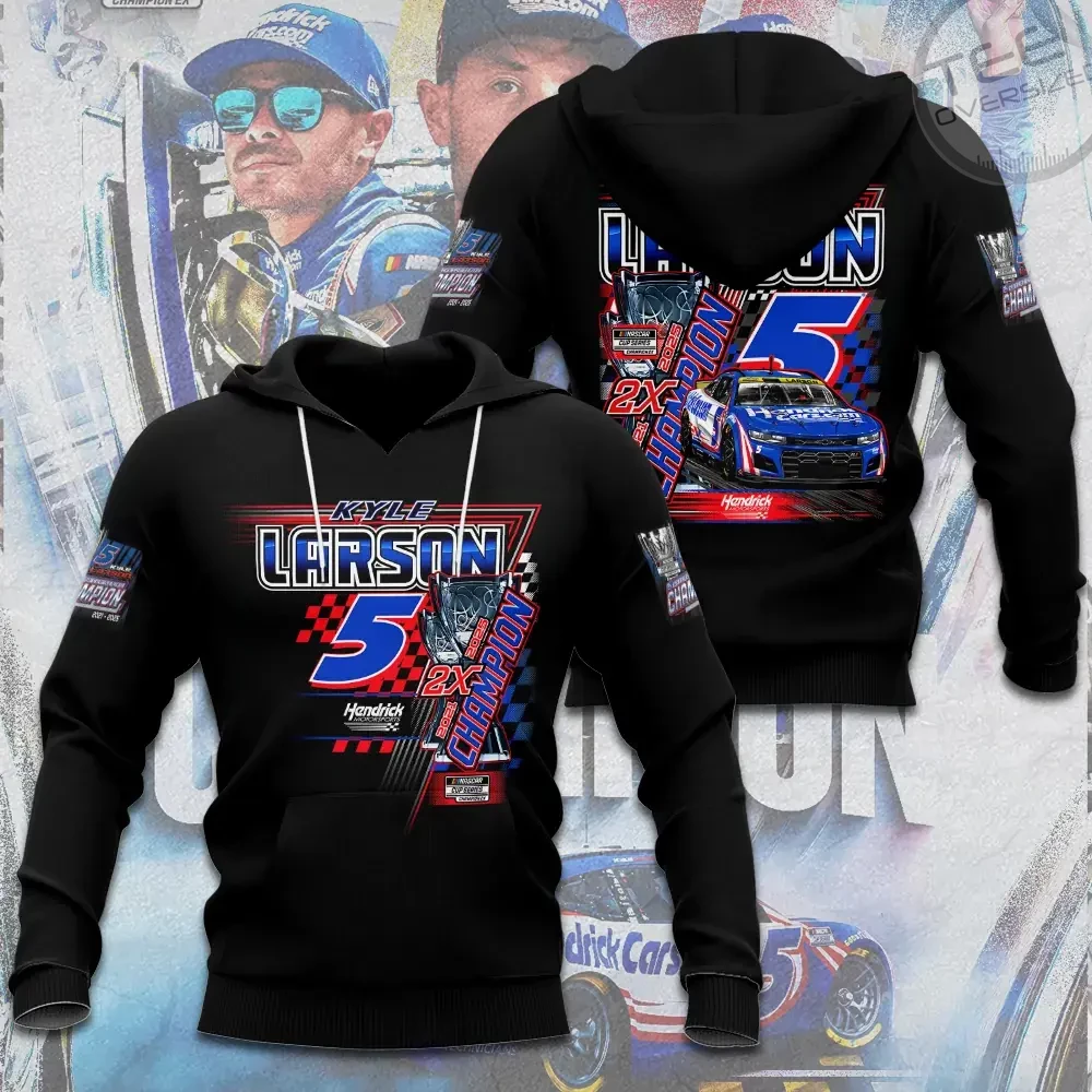 Best sellers Kyle Larson Hoodie 11
