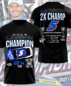 Best sellers Kyle Larson T shirt 03