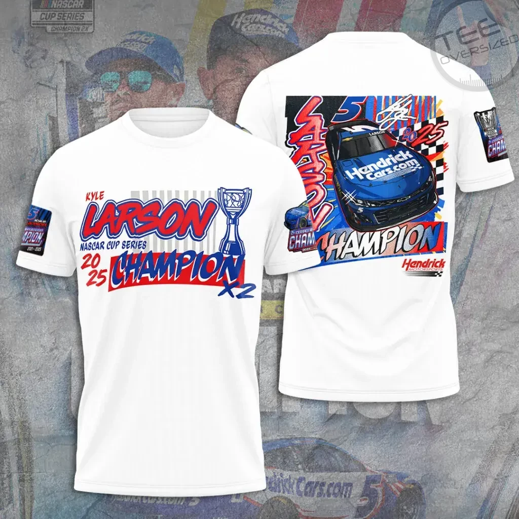 Best sellers Kyle Larson T shirt 08