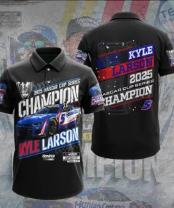 Best sellers Kyle Larson polo shirt 10