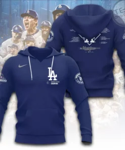 Best sellers Los Angeles Dodgers World Series Hoodie 02