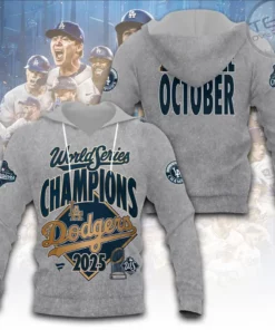 Best sellers Los Angeles Dodgers World Series Hoodie 05