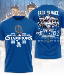 Best sellers Los Angeles Dodgers World Series T shirt 06