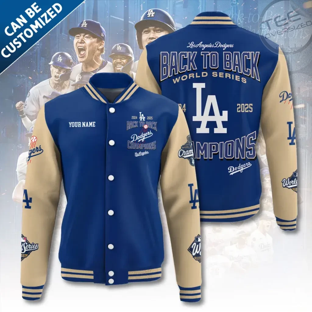 Best sellers Los Angeles Dodgers varsity jacket 01