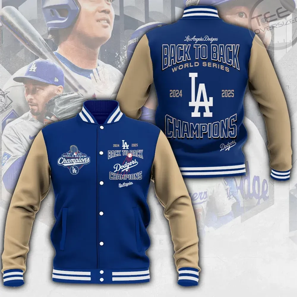 Best sellers Los Angeles Dodgers varsity jacket 06