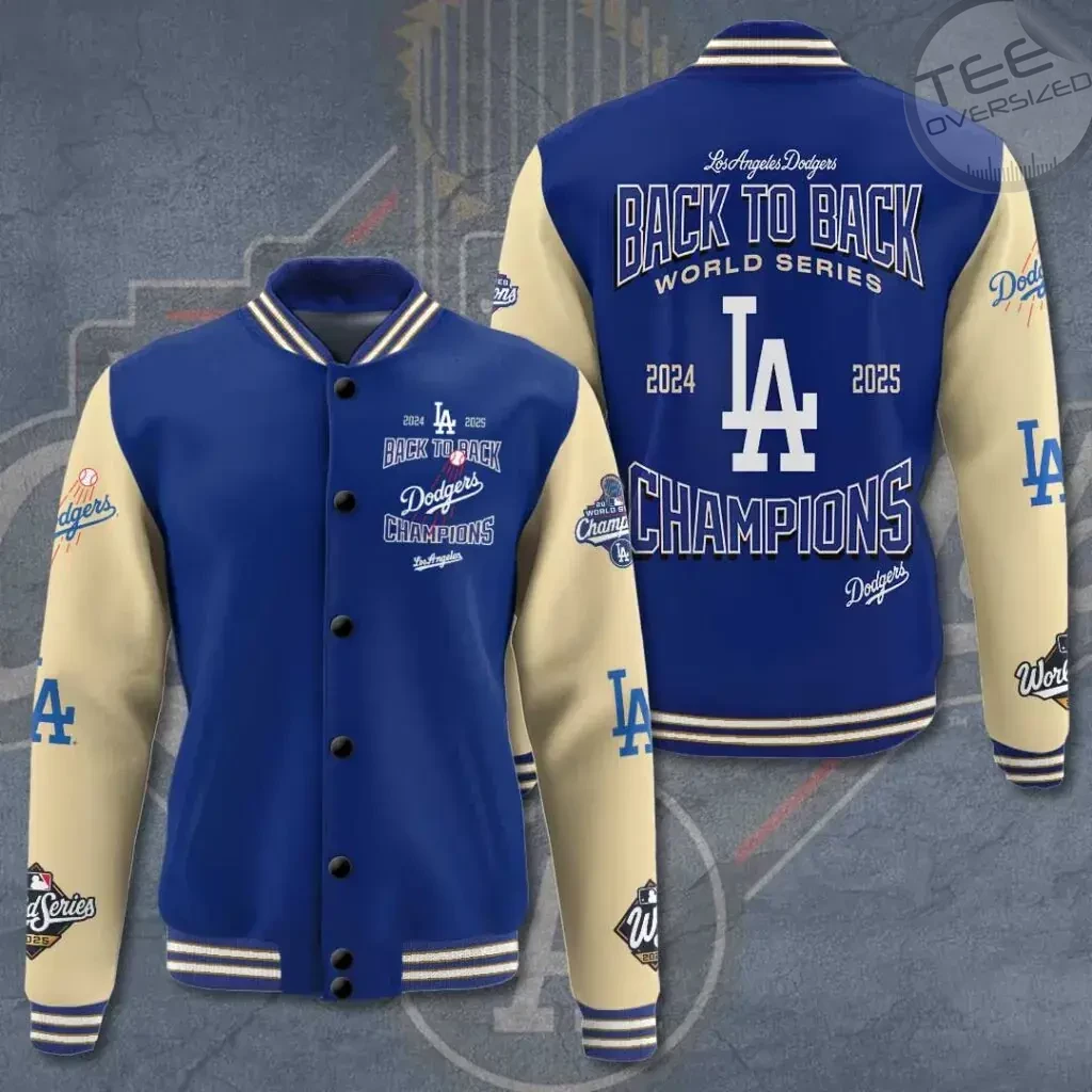 Best sellers Los Angeles Dodgers varsity jacket 07