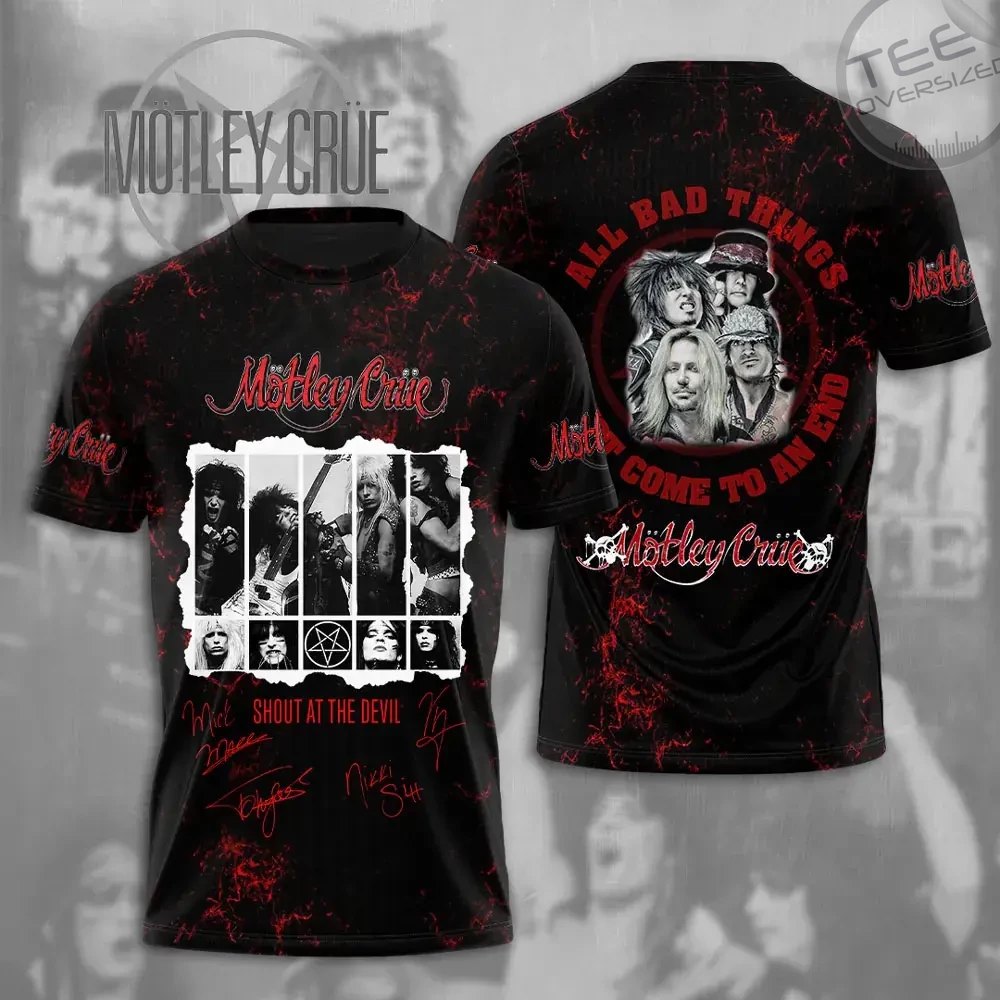 Best sellers Motley Crue T shirt 02