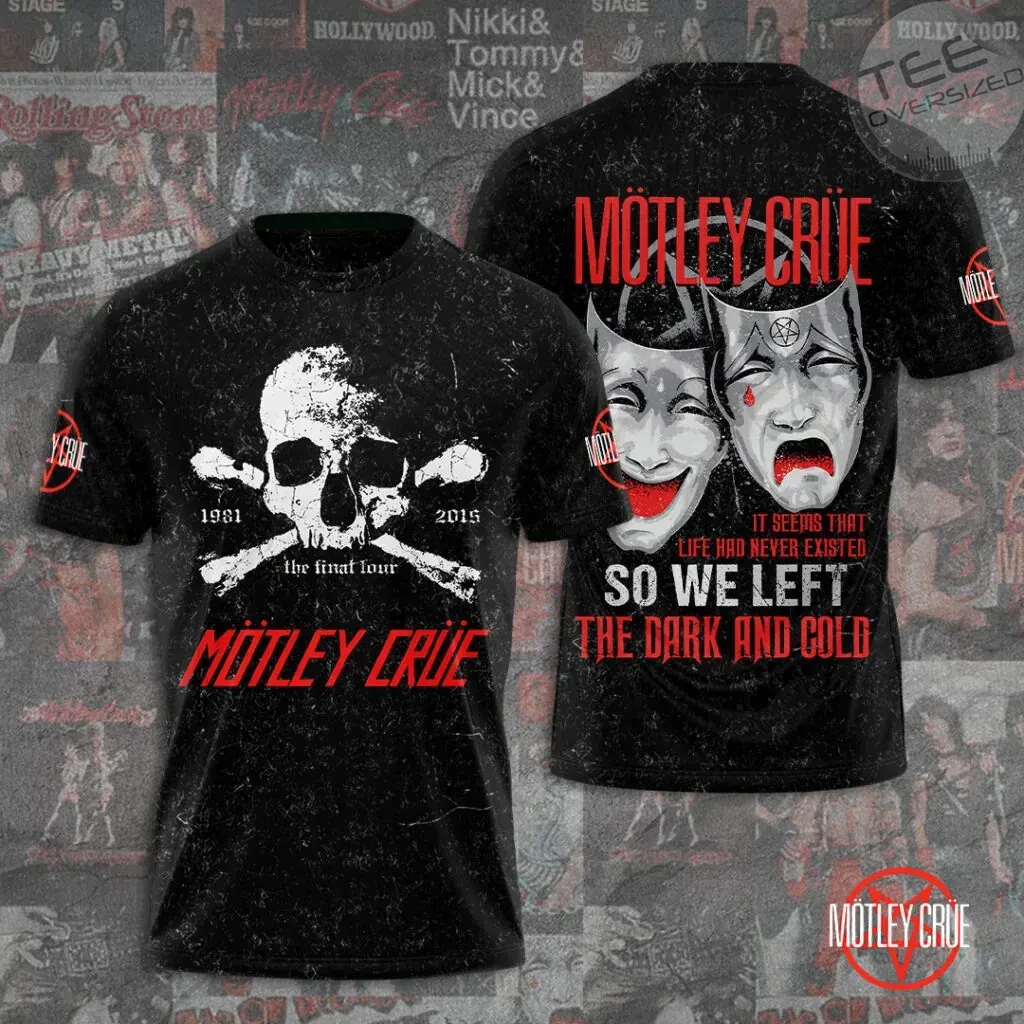 Best sellers Motley Crue T shirt 08