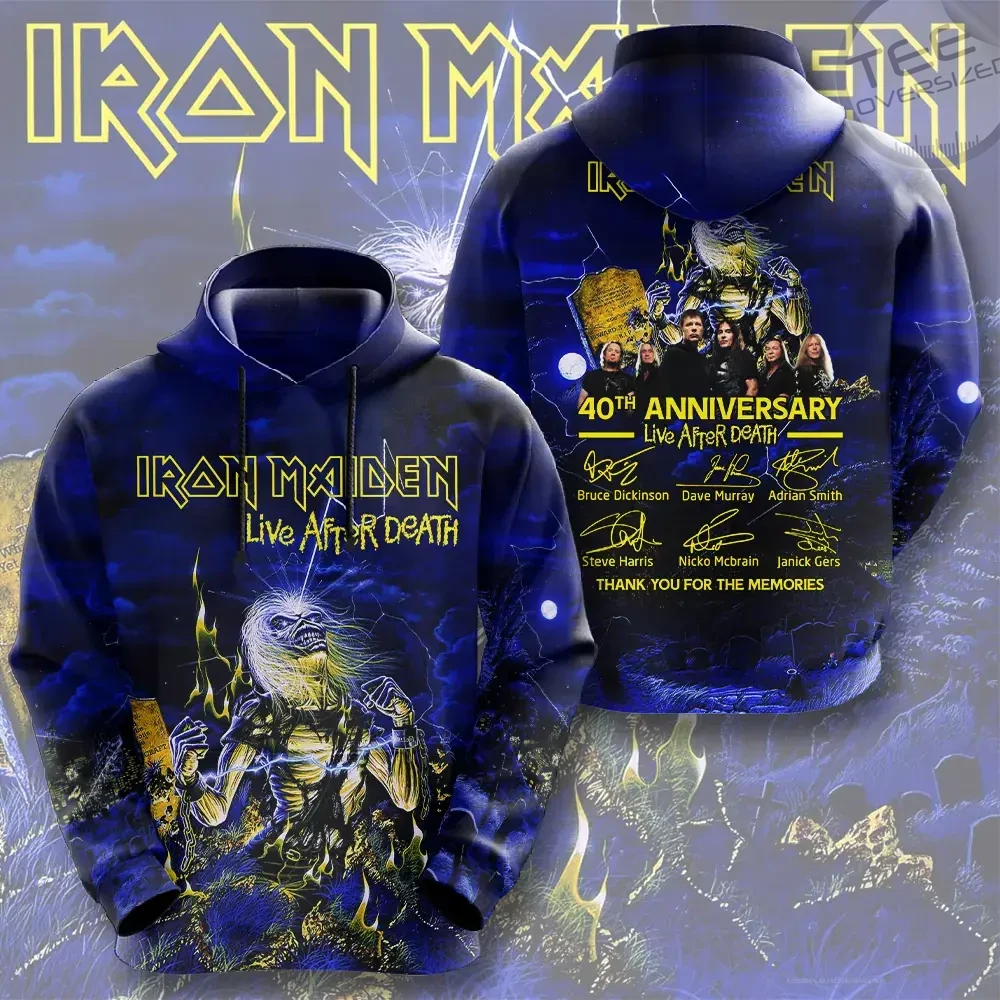 Iron Maiden Life After Death Hoodie