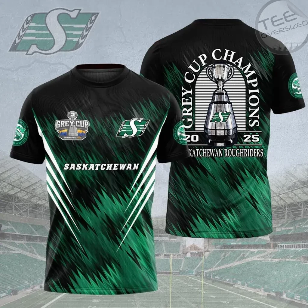 Saskatchewan Roughriders T shirt 06