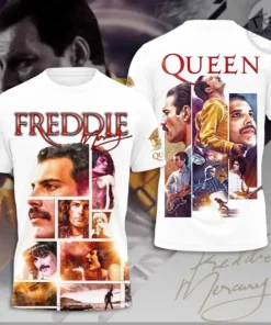 Freddie Mercury x Queen Band T Shirts