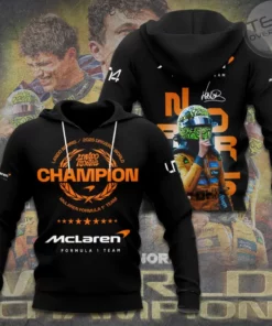 Lando Norris World Champions Hoodies