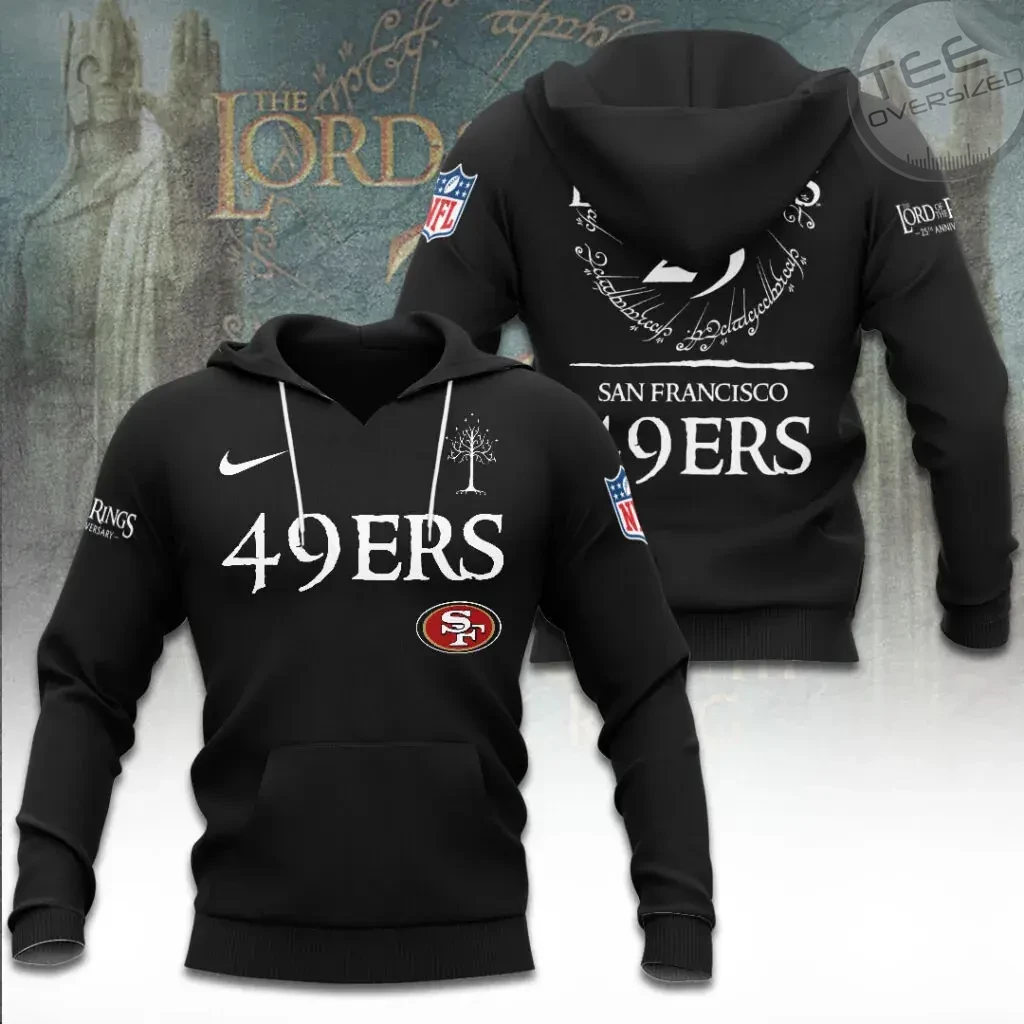 San Francisco 49ers x The Lord of The Rings Hoodie