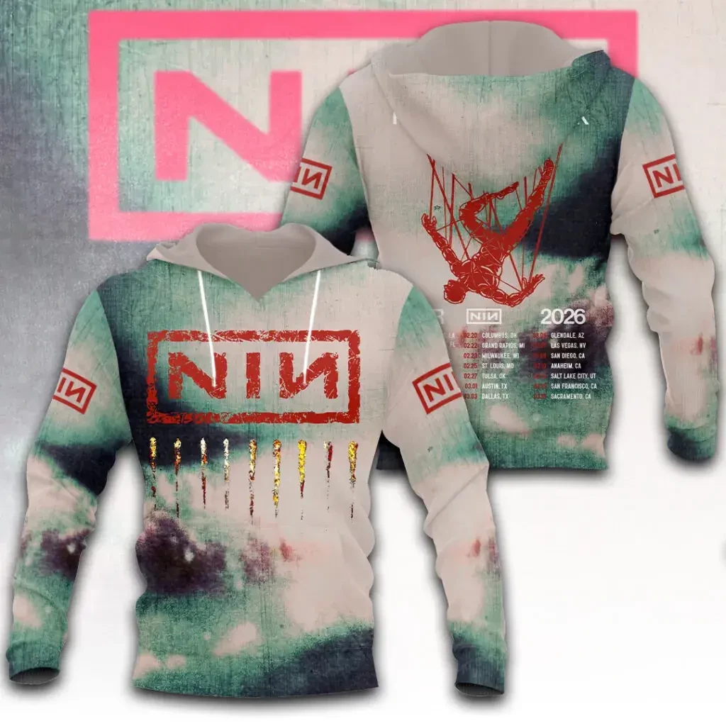 Nine Inch Nails Tour Hoodies