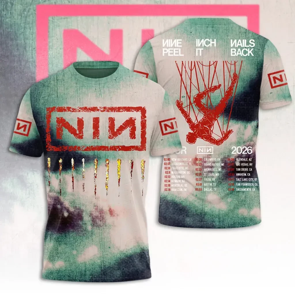 Nine Inch Nails Tour T Shirts