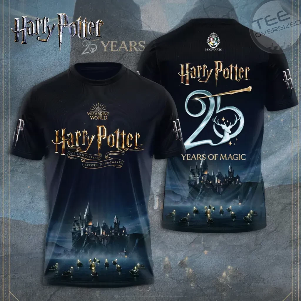 Harry Potter 25th Anniversary T Shirt