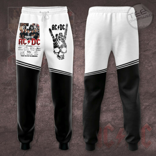 50 years ACDC sweatpant