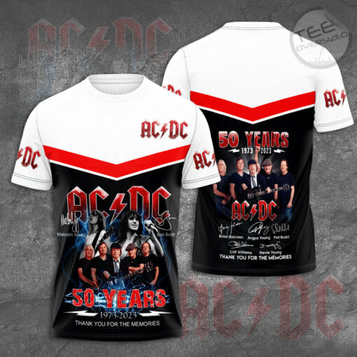 AC DC Rock Music 3D T shirt