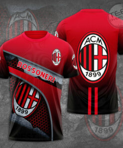 AC Milan 3D T shirt