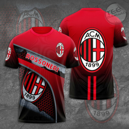 AC Milan 3D T shirt