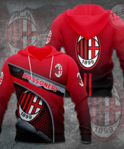 AC Milan 3D hoodie