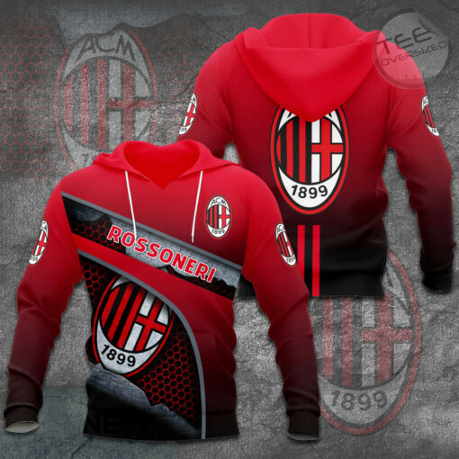 AC Milan 3D hoodie