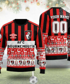 AFC Bournemouth Ugly Christmas 3D Sweater