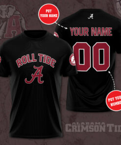 Alabama Crimson Tide 3D T shirt 01