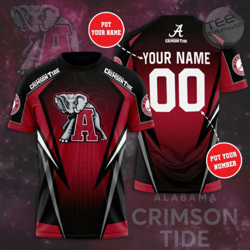 Alabama Crimson Tide 3D T shirt 04