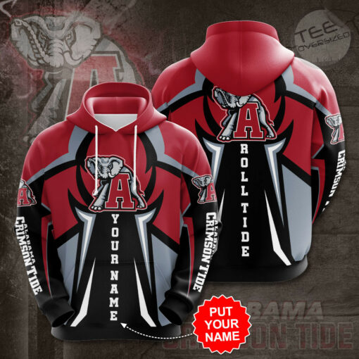 Alabama Crimson Tide 3D hoodie 03