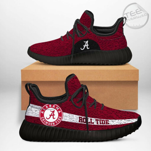 Alabama Crimson Tide Custom Sneakers 06