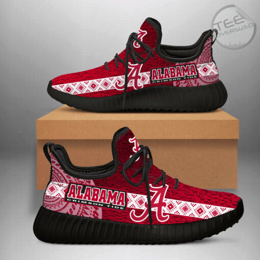 Alabama Crimson Tide Custom Sneakers 07