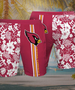 Arizona Cardinals 3D Hawaiian Shorts