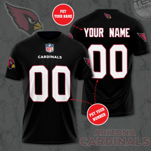 Arizona Cardinals 3D T shirt 02