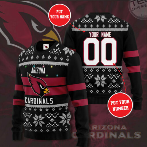 Arizona Cardinals 3D sweater 01