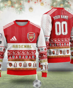 Arsenal FC Ugly Christmas 3D Sweater