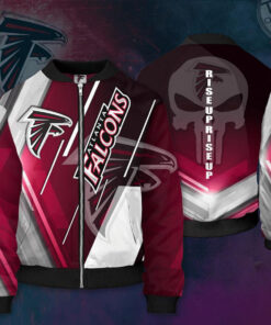 Atlanta Falcons 3D Bomber Jacket 02