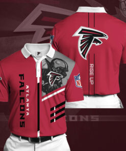 Atlanta Falcons 3D Polo 01